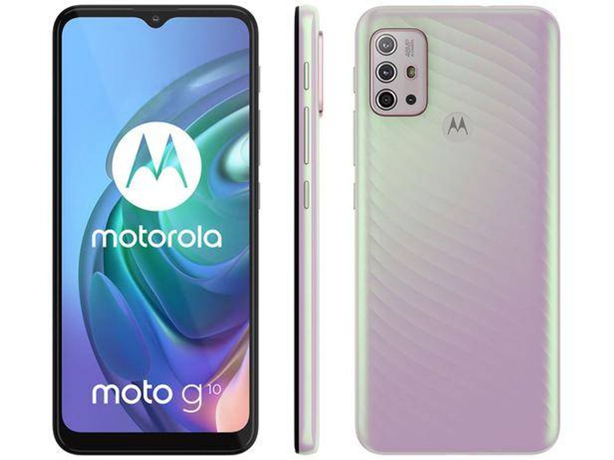 Producto Smartphone Motorola Moto G10 64GB Branco Floral