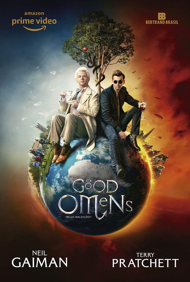 Series Série Good Omens (tem o livro também)