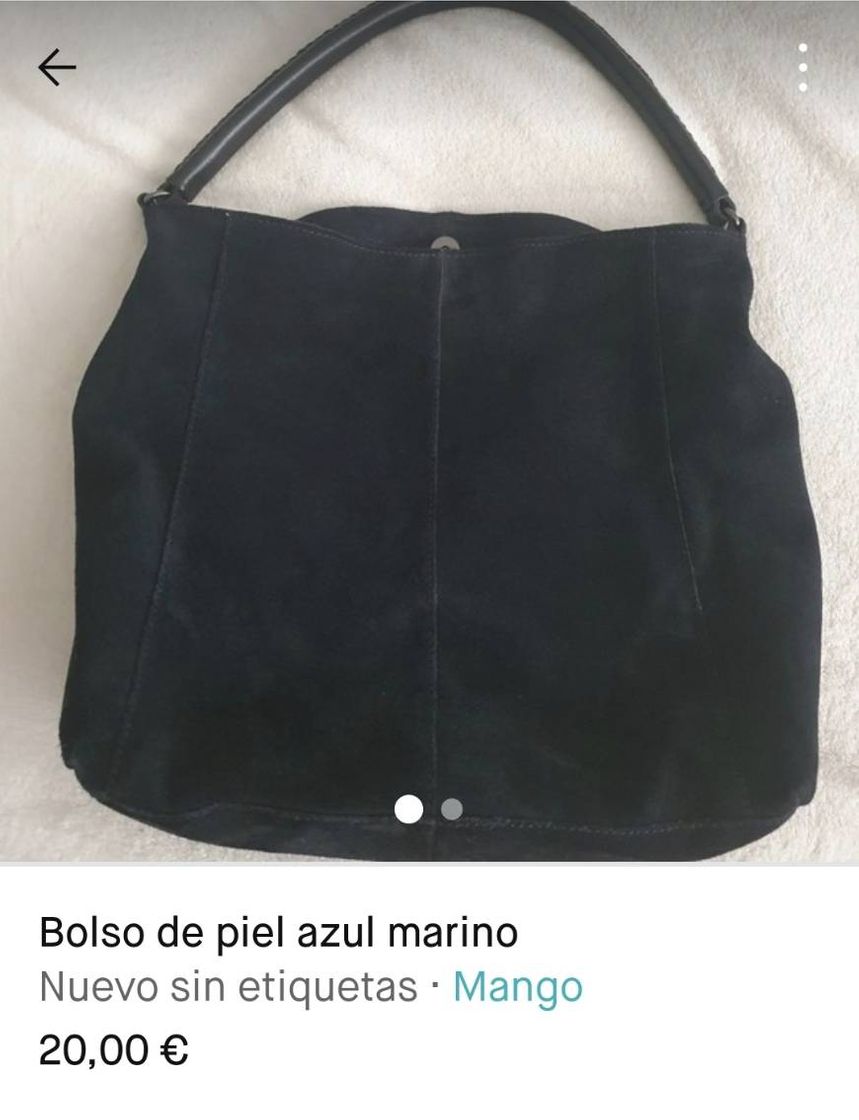 Fashion Bolso de piel azul