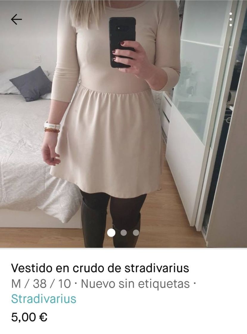 Social Vestido en crudo