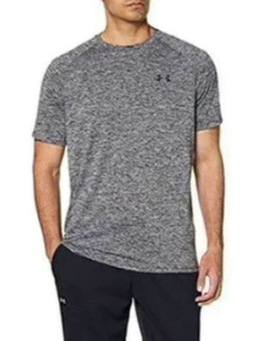 Moda Under Armour Tech 2.0. Camiseta masculina, camiseta transpirable, ancha camiseta para gimnasio