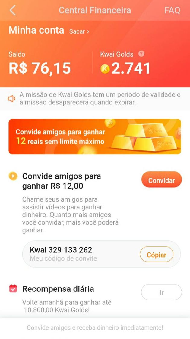 Moda Baixe o KWAI+ use o código Kwai329133262 = $$