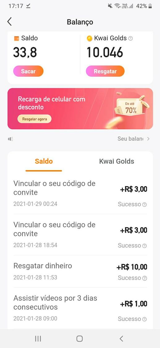 Fashion App KWAI para ganhar uma grana extra.