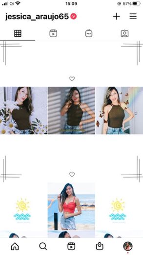 Feed organizado ✨✨