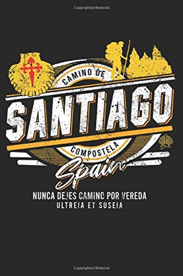Book Camino de Santiago Compostela Spain, Nunca dejes camino por vereda Ultreia Et
