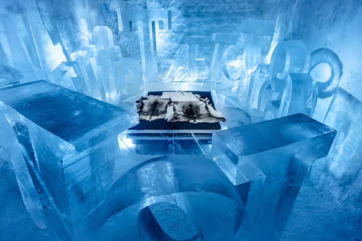 Lugar Ice hotel