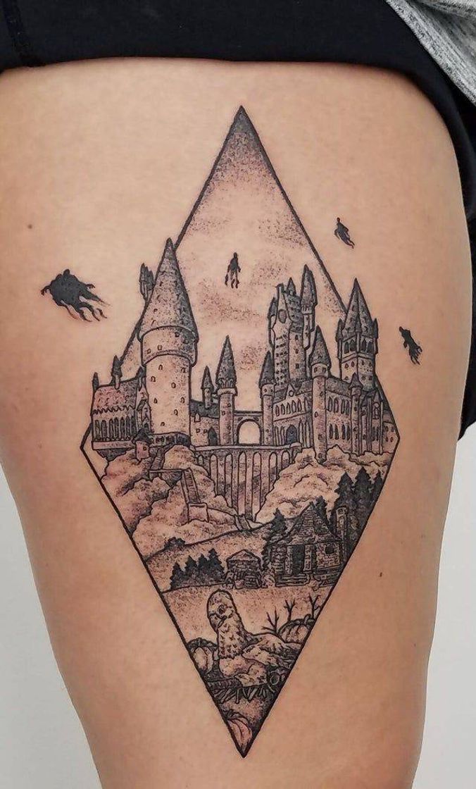 Fashion Tatto Harry Potter