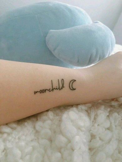 Bts tattoo moonchild