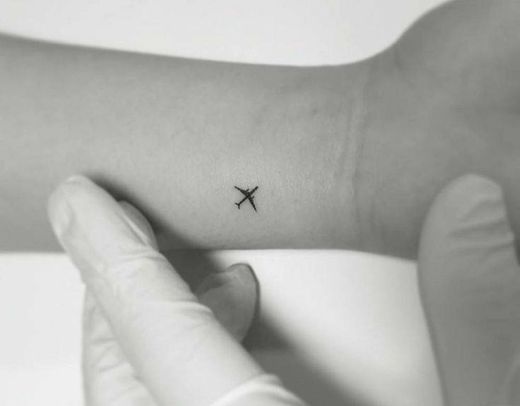 Airplane Tattoo