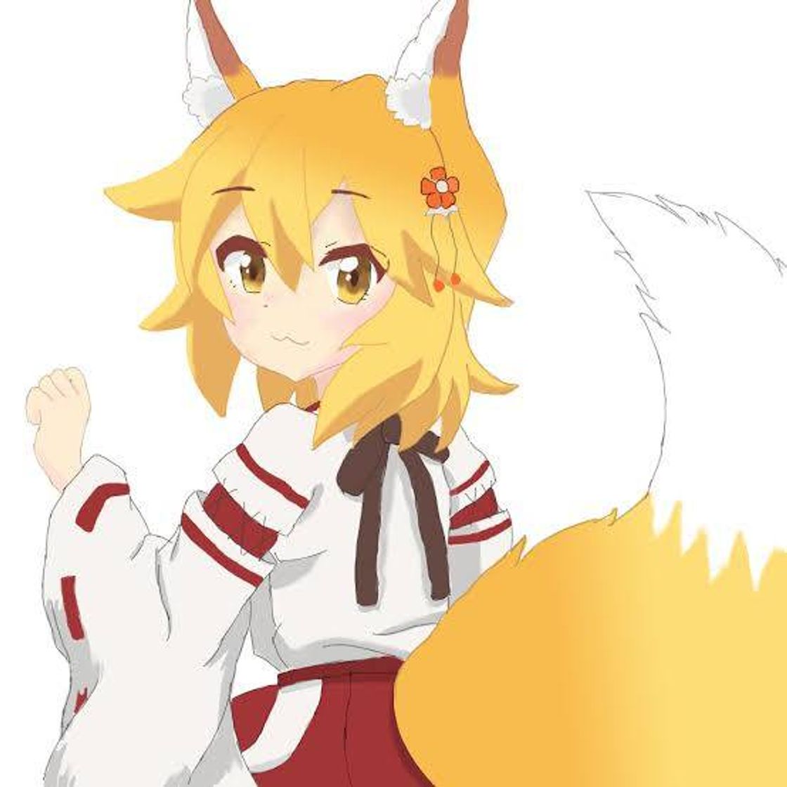 Fashion The Helpful Fox Senko-san




