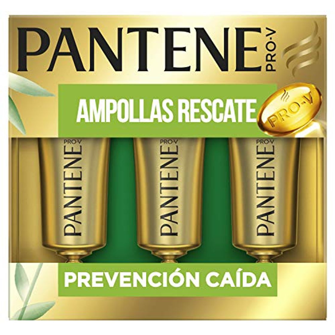 Social Pantene Pro-V Prevención Caída Tratamiento Intensivo Ampollas Rescate 45 ml