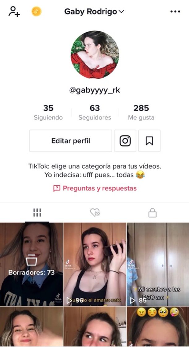 Moda Mi cuenta de TIKTOK!!🎶