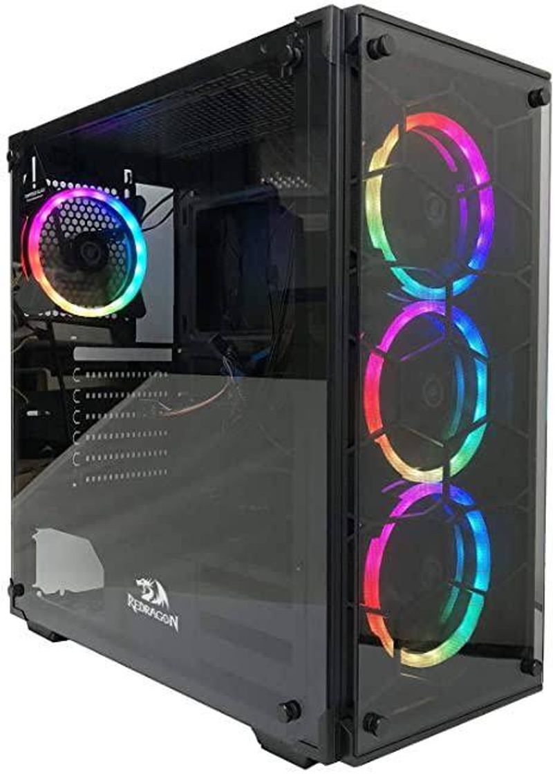 Fashion Gabinete Gamer Redragon, Wheel Jack, Mid Tower, Vidro ...