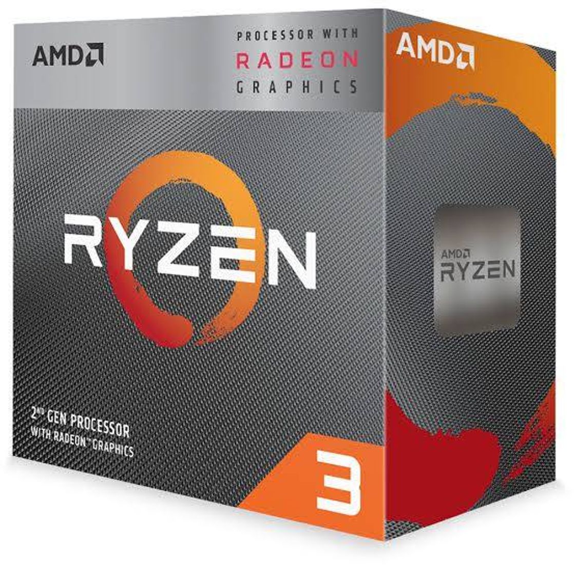 Fashion Processador AMD Ryzen 3 3200G 3.6GHz (4.0GHz Turbo), 4-Cores ...