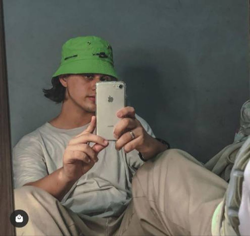 Moda Bucket Hat Alien 💚