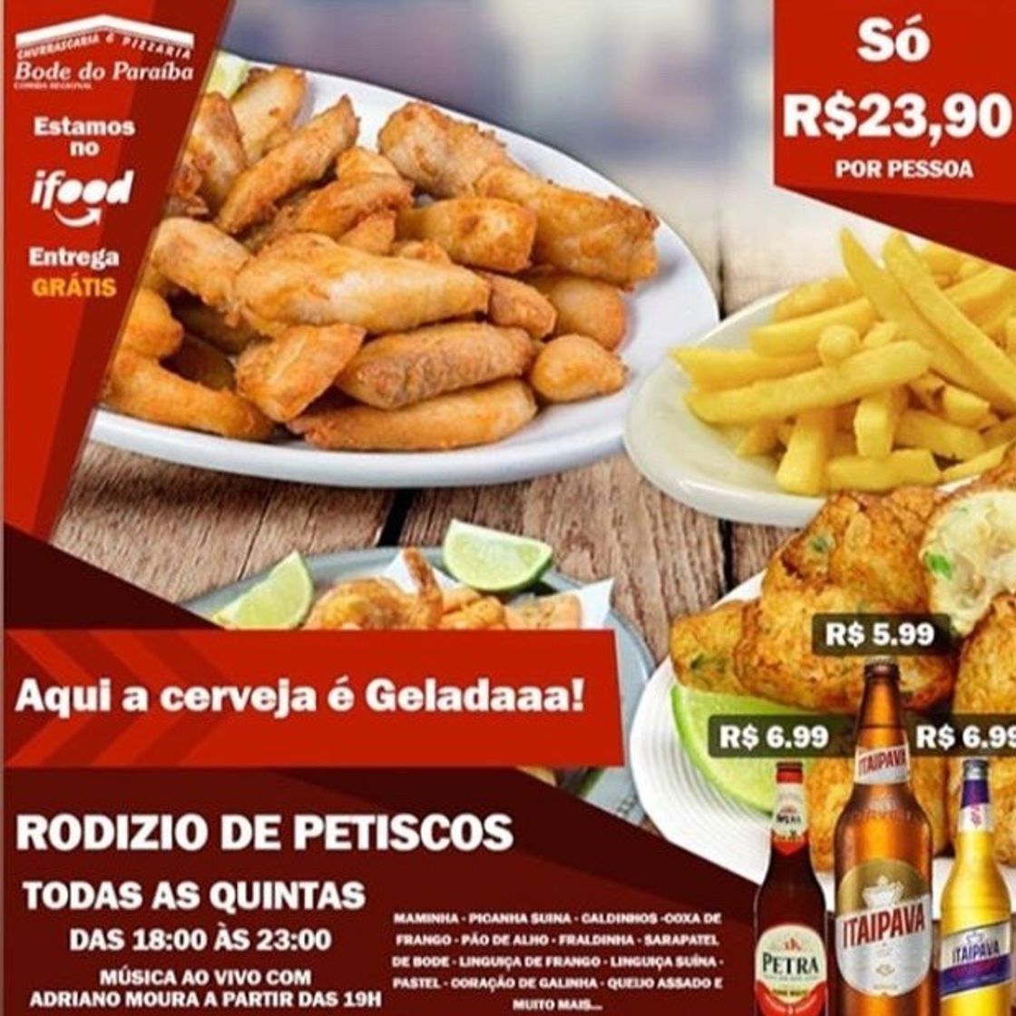 Restaurantes Bode do Paraíba