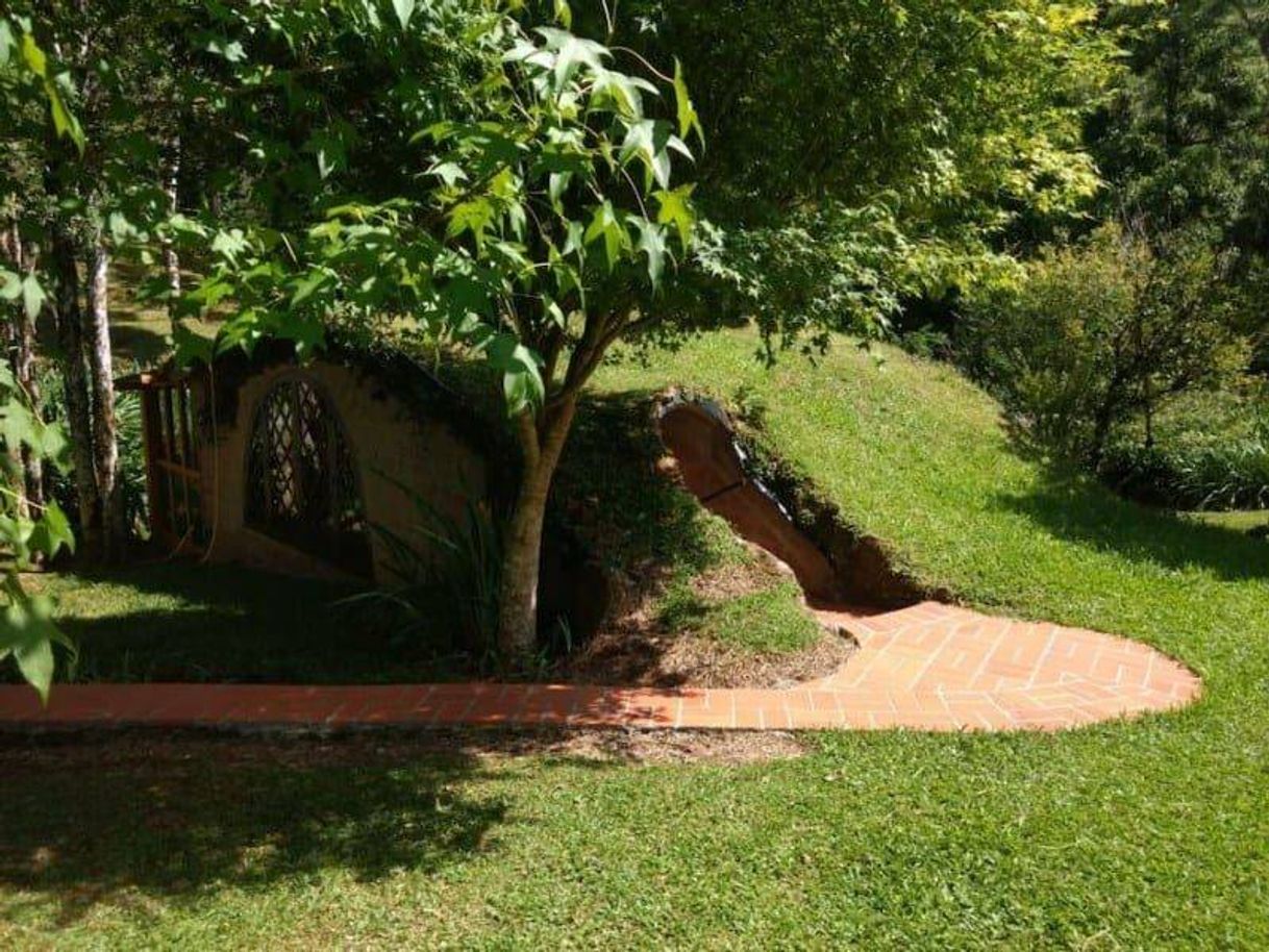 Lugar Casa estilo Hobbit