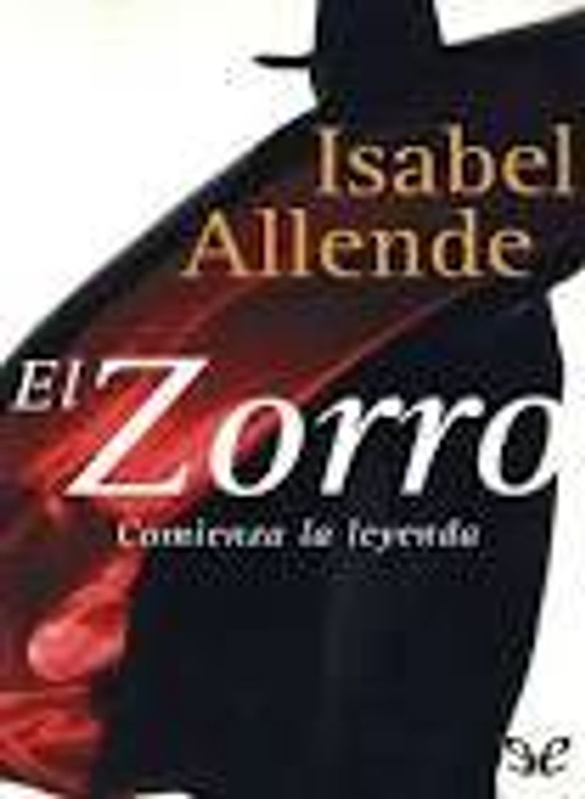 Libro El Zorro de Isabel Allende