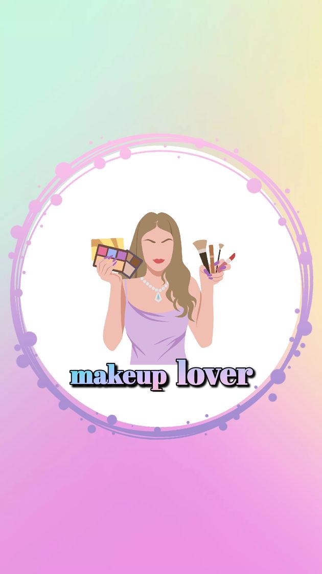 Moda Makeup Lover (HD story) To use as a story, logo, social media post