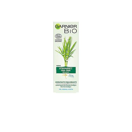 Garnier Bio Ecocert Lemongrass Crema Hidratante 50 Ml 1 Unidad 50 ml