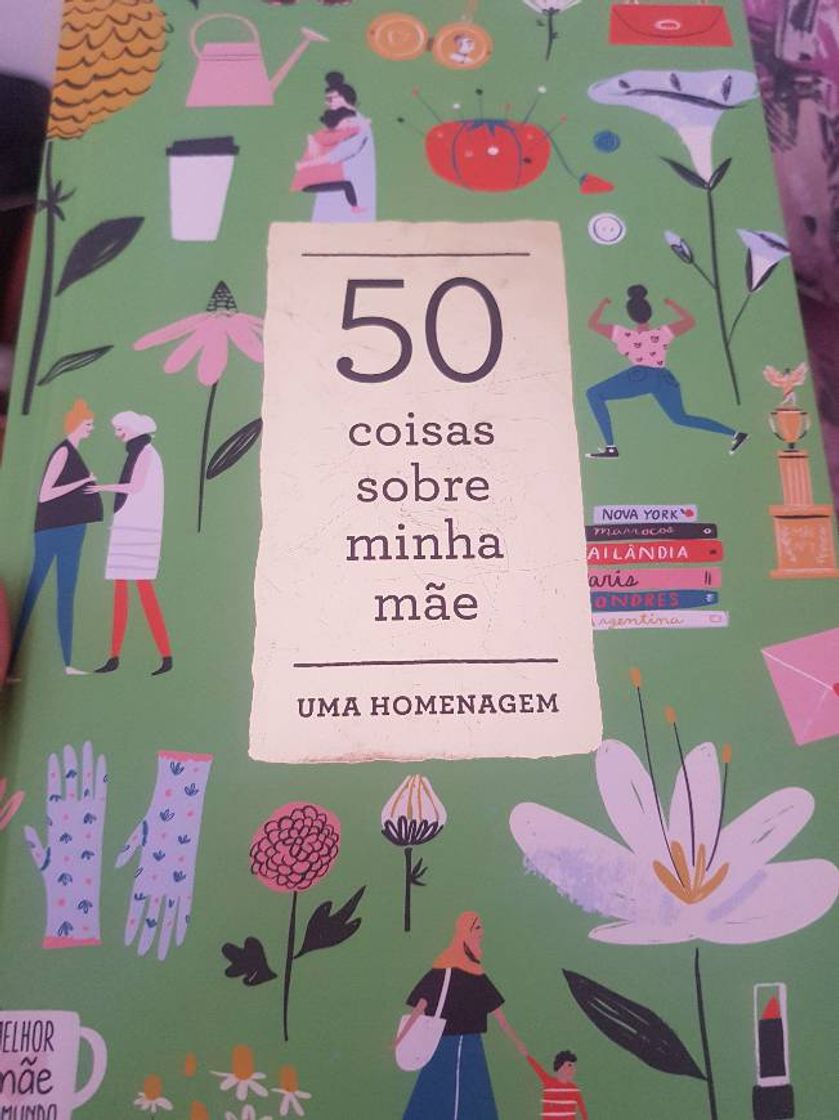 Book 50 coisas sobre minha mãe 