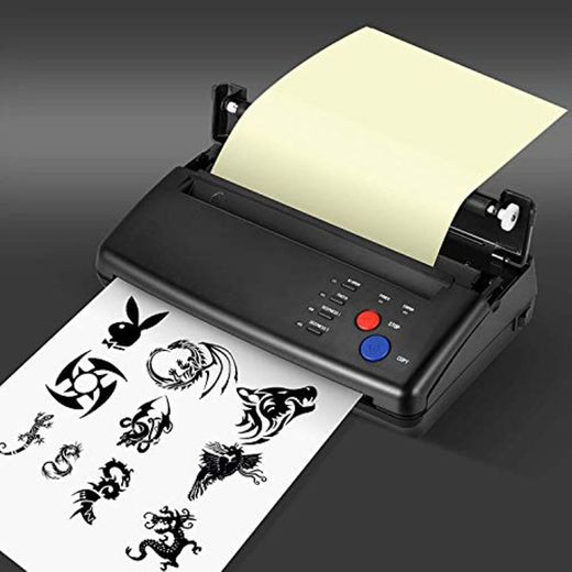 TTLIFE Tattoo Transfer Machine Fácil De Operar Impresora De Transferencia Del Tatuaje