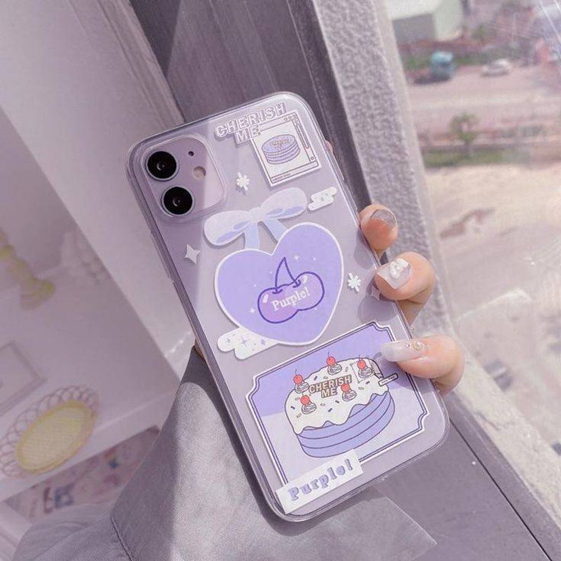 Moda  💜Case purple 💜