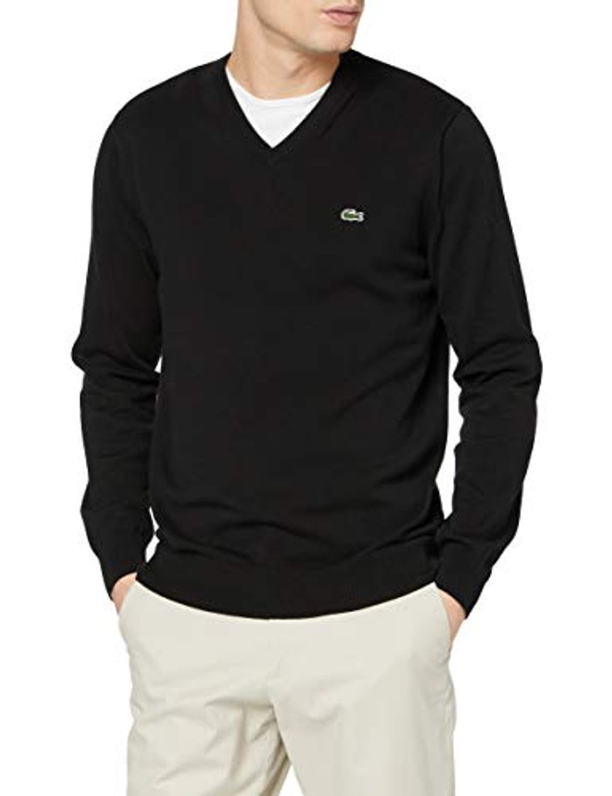 Fashion Lacoste Ah4087 suéter, Negro