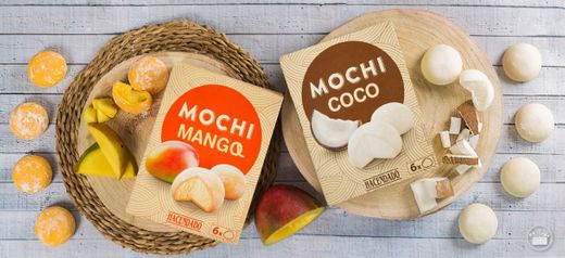 Mochis Helados de Mercadona de sabor mango o coco