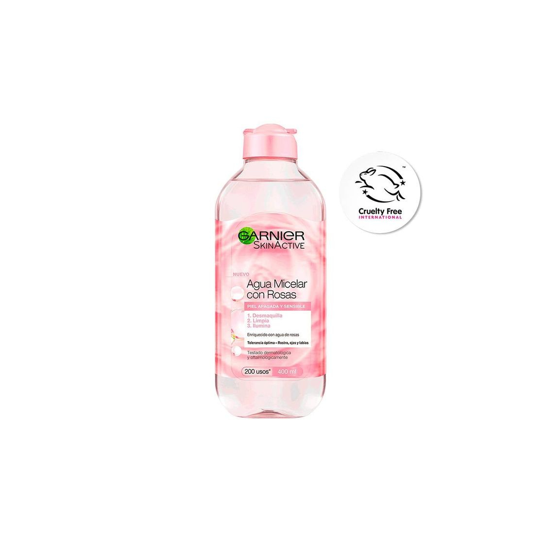 Belleza Agua micelar rosas