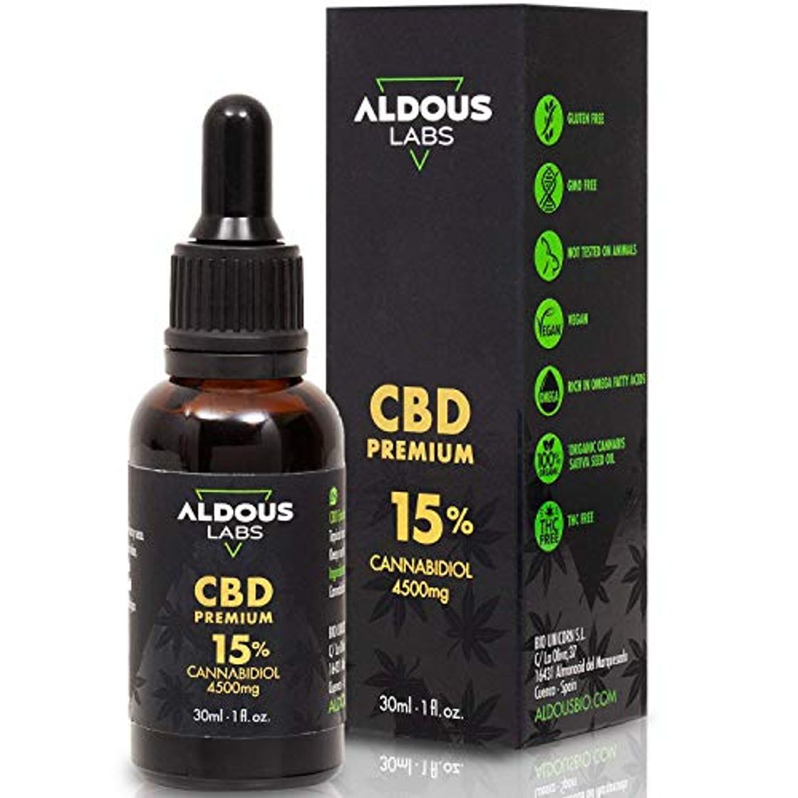 Producto Auténtico CBD Oil 15%