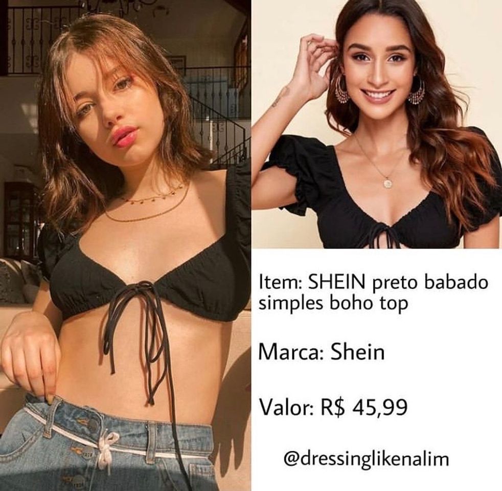 Fashion blusinha da nalim