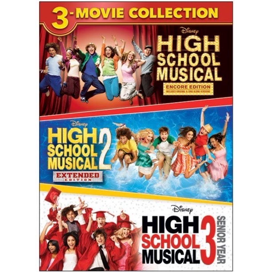 High School Musical 1, 2 e 3