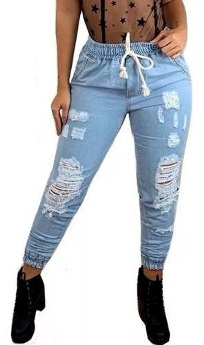 Moda Calça jeans feminina clara