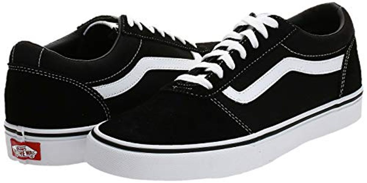 Belleza Vans Ward Canvas, Zapatillas Hombre, Negro