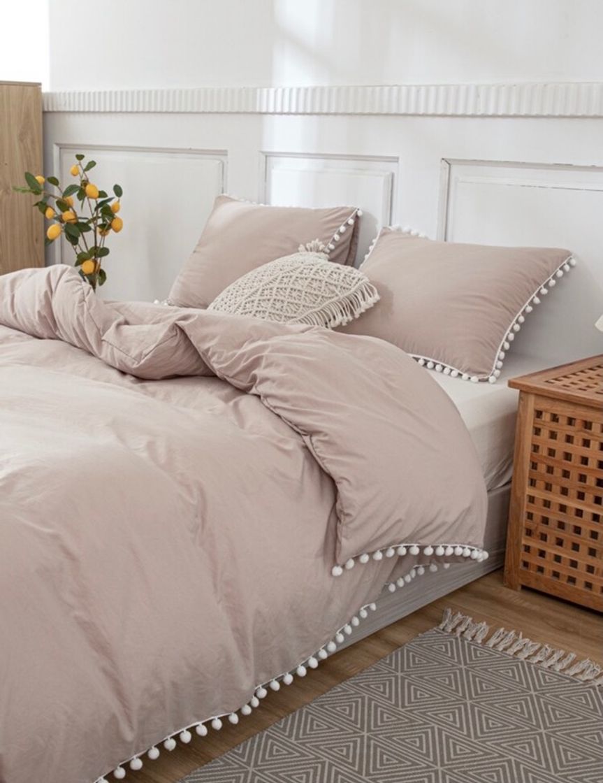 Fashion Pom Pom Bedding Set Without Filler | SHEIN USA