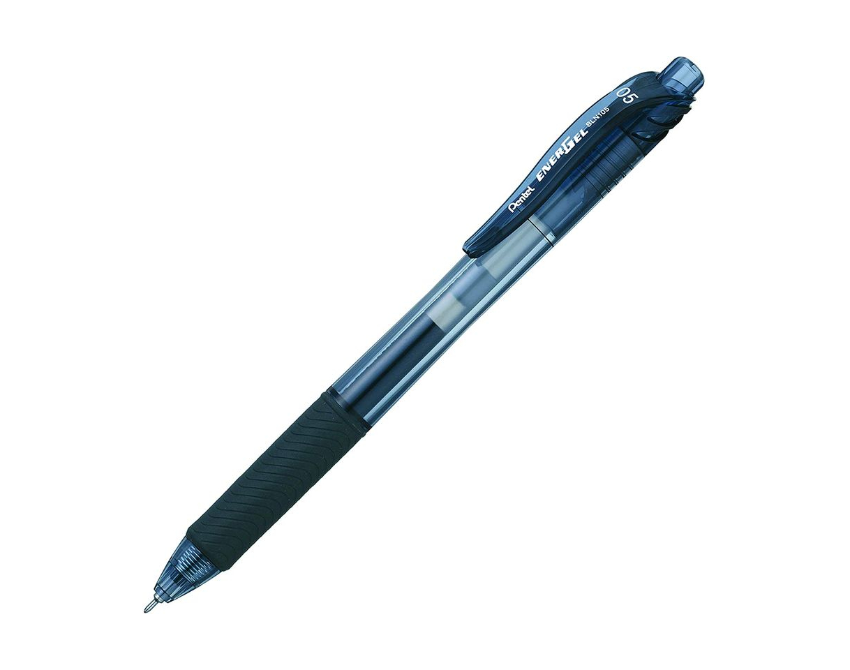 Social Pentel - Bolígrafo Energel retráctil con punta de aguja