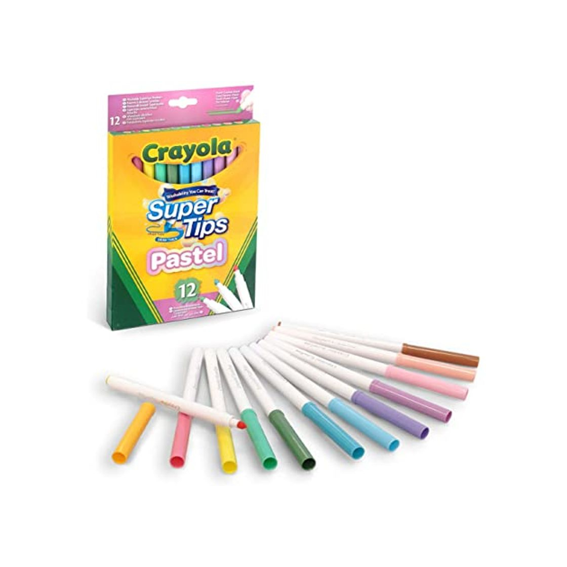 Social CRAYOLA - Estuche de 24 rotuladores Finos
