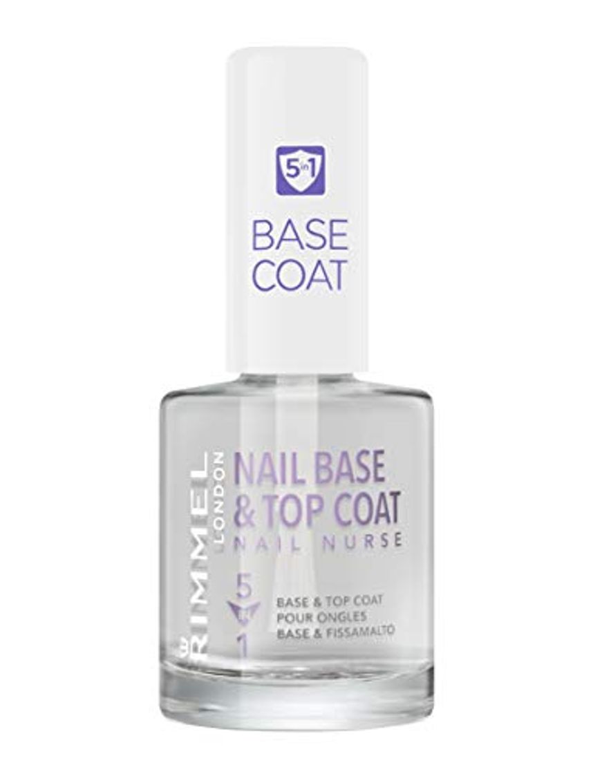 Place Rimmel London Nail Nurse Base & Top Coat 5 en 1 Tratamiento