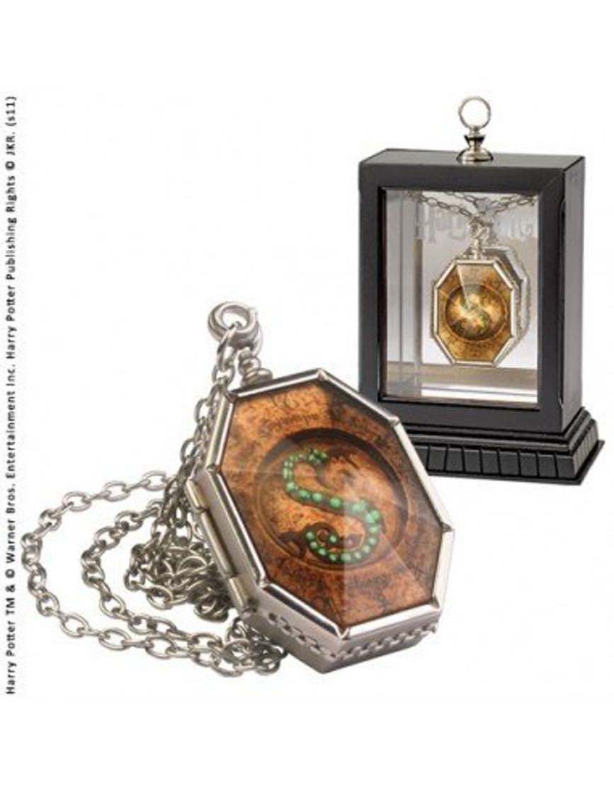Social Colgante Harry Potter - Guardapelo de Salazar Slytherin - Accesorios