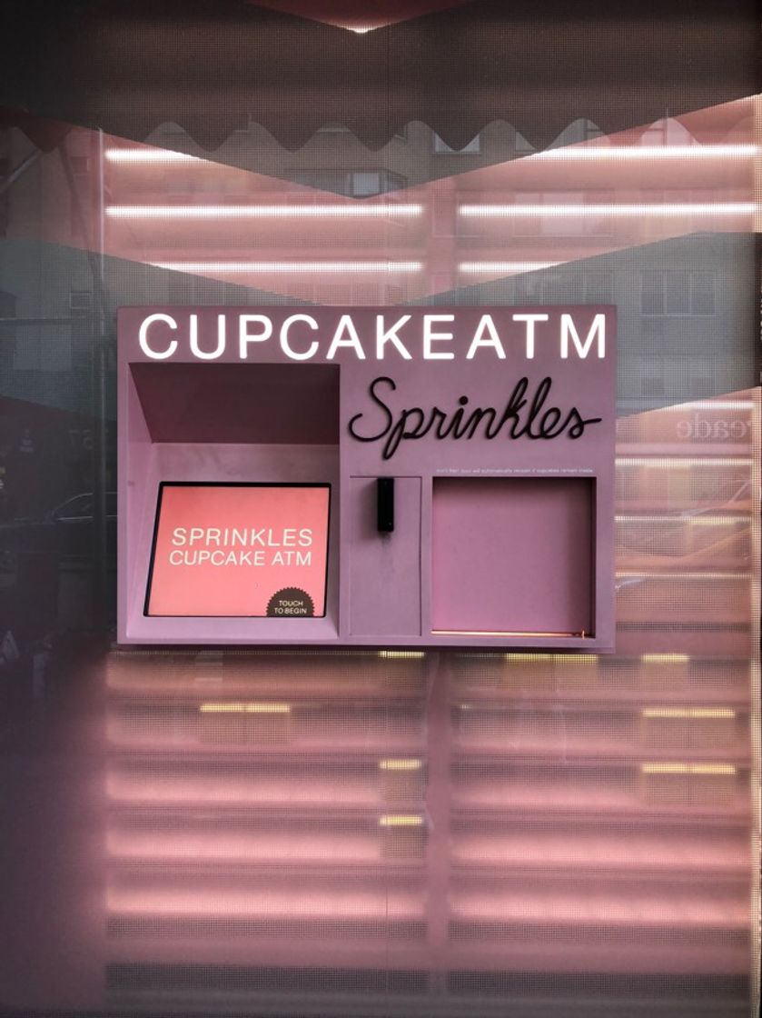 Place Sprinkles Cupcakes