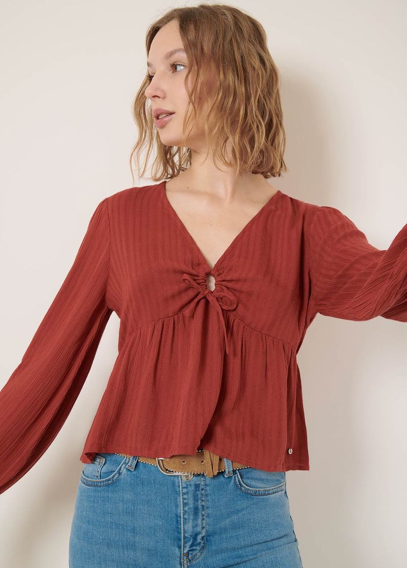 Moda Blusa janis abertura
Brownie