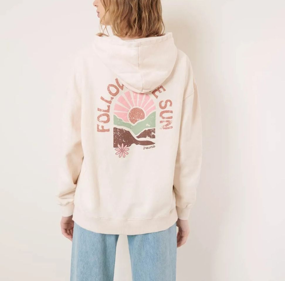 Social Sudadera brownie