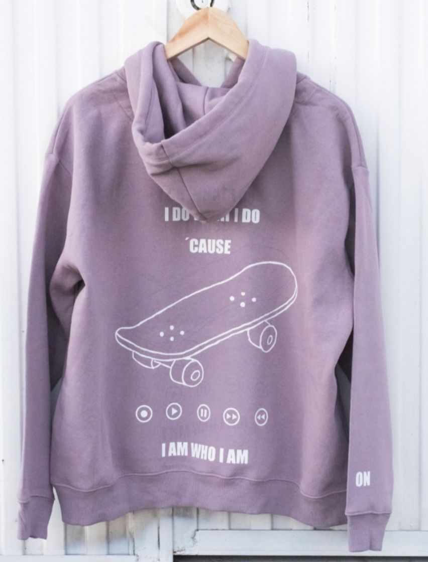 Social Sudadera lila