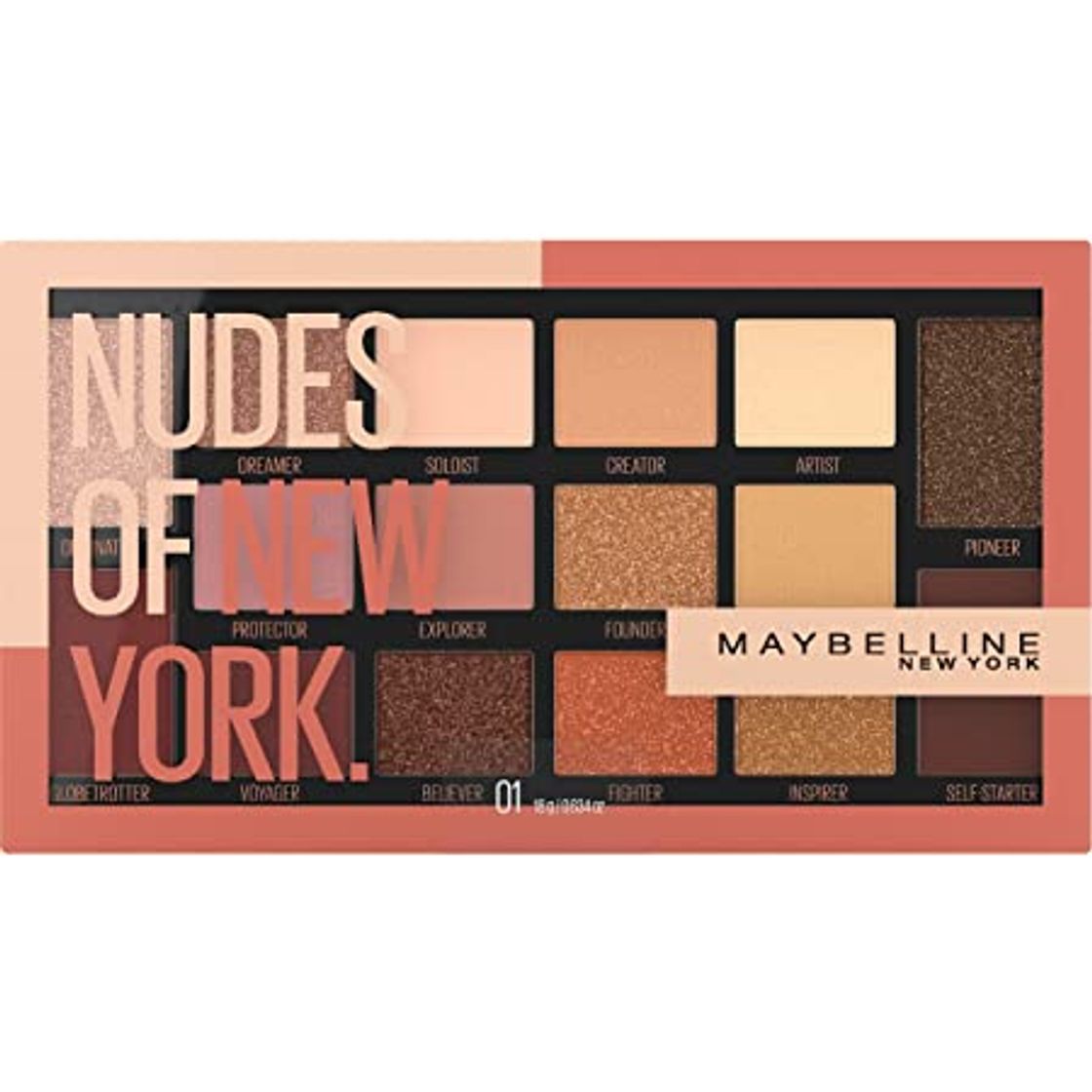 Producto Paleta de sombras de ojos Nudes Of New York