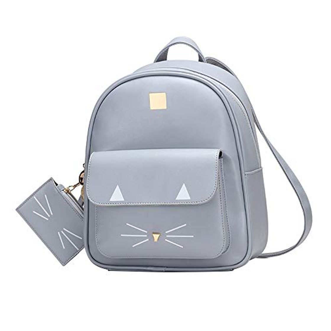 Moda Mochila de ocio Cute Cat Mini School Bag, para Mujeres o Niñas