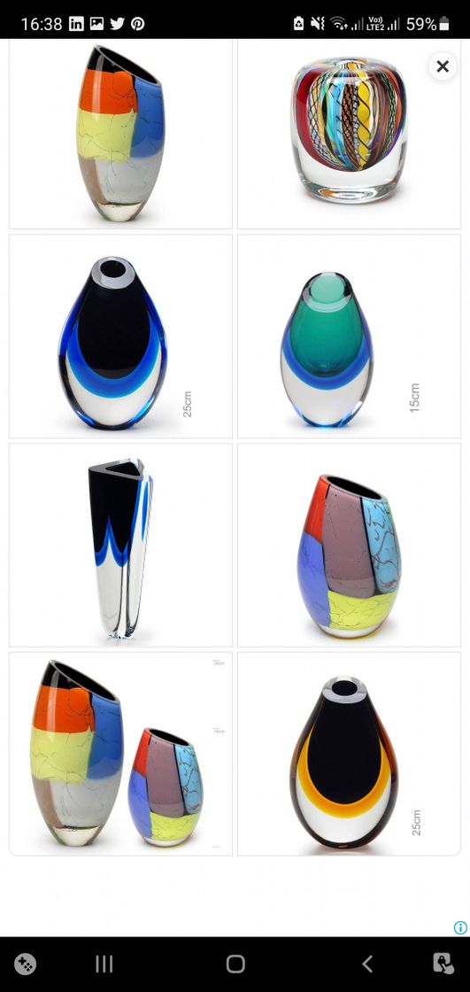 Social Vasos De Cristais 