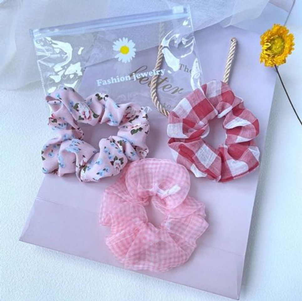 Moda Conjunto de scrunchies