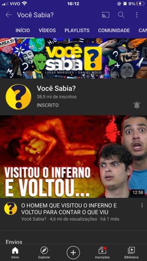 Você Sabia? - YouTube