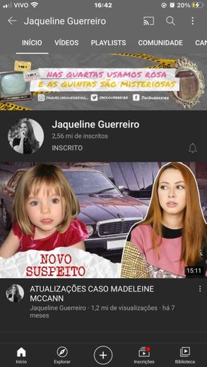 Jaqueline Guerreiro - YouTube  